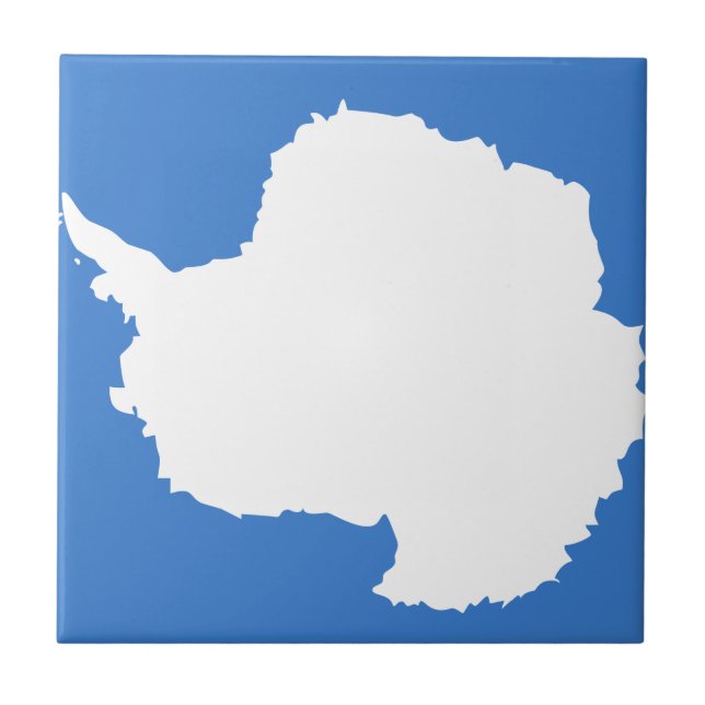 Antarctica Ceramic Tile Kakelplatta (Framsidan)