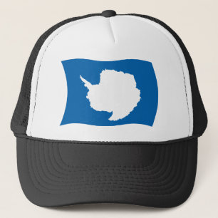 Antarctica Flagga Hat Truckerkeps