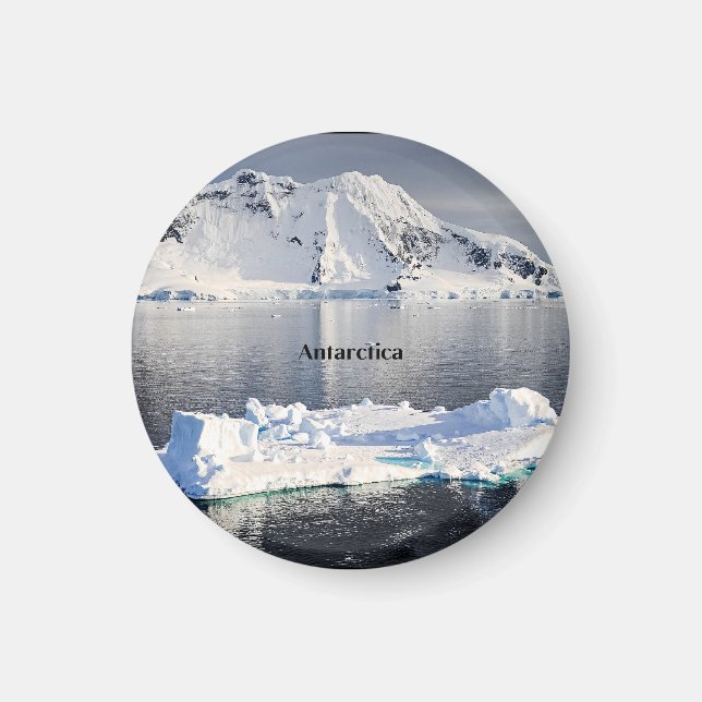 Antarctica iceberg magnet (Framsidan)