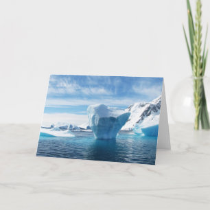 Antarctica Icebergs Tack Kort
