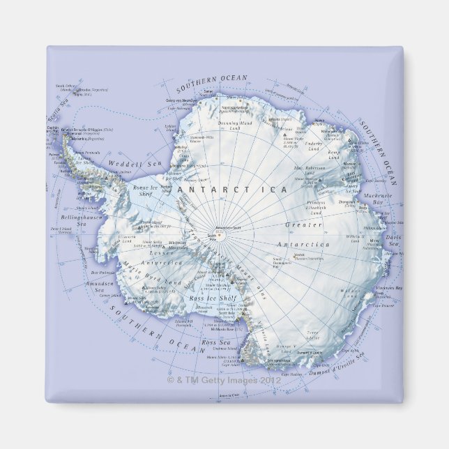 Antarctica Magnet (Framsidan)