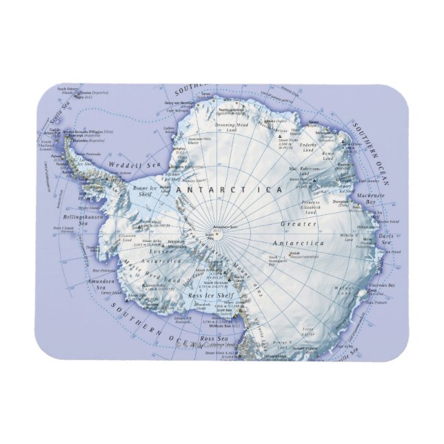 Antarctica Magnet (Horisontell)