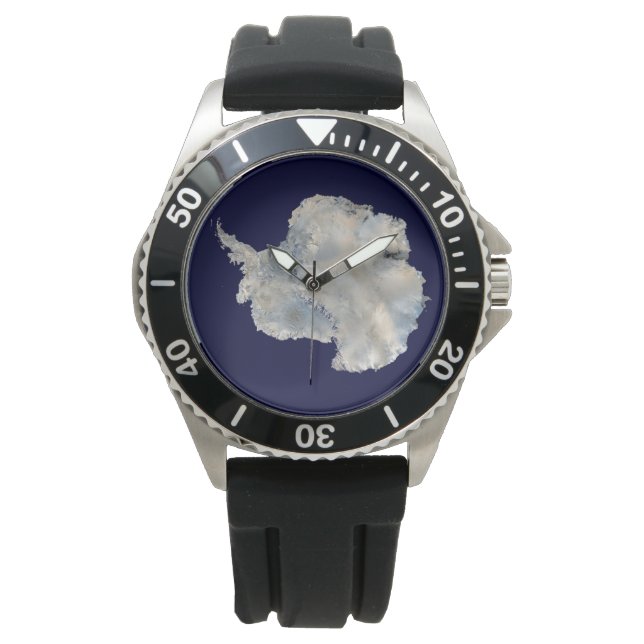 Antarctica (NASA Blue Marble) Armbandsur (Framsida)
