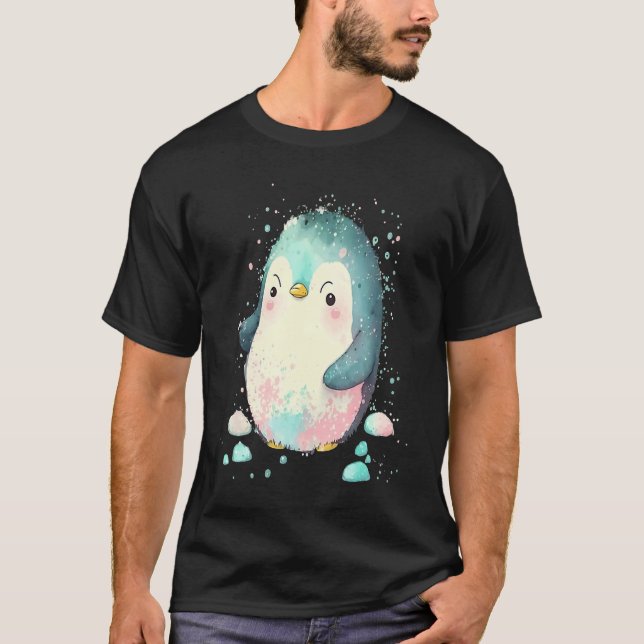 Antarctica Penguin Fans Cute Penguin Animal   2 T Shirt (Framsida)