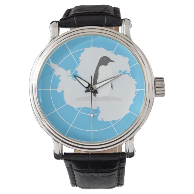 Antarctica - Penguin Watch Armbandsur (Framsida)