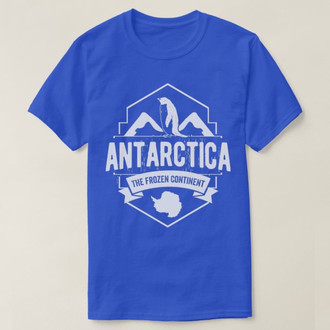 Antarctica Penguins T Shirt (Design framsida)