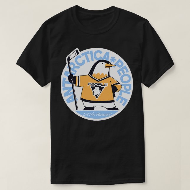 Antarctica People T Shirt (Design framsida)