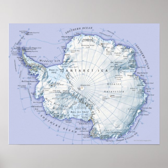 Antarctica Poster (Framsidan)