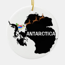 Antarctica Round-julprydnad