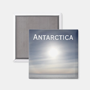 Antarctica Sol över Horisont, sippel Dome Magnet