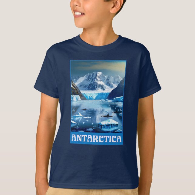 Antarctica T Shirt (Framsida)
