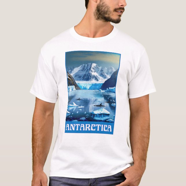 Antarctica T Shirt (Framsida)