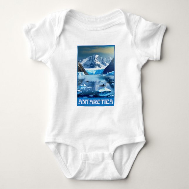 Antarctica T Shirt (Framsida)