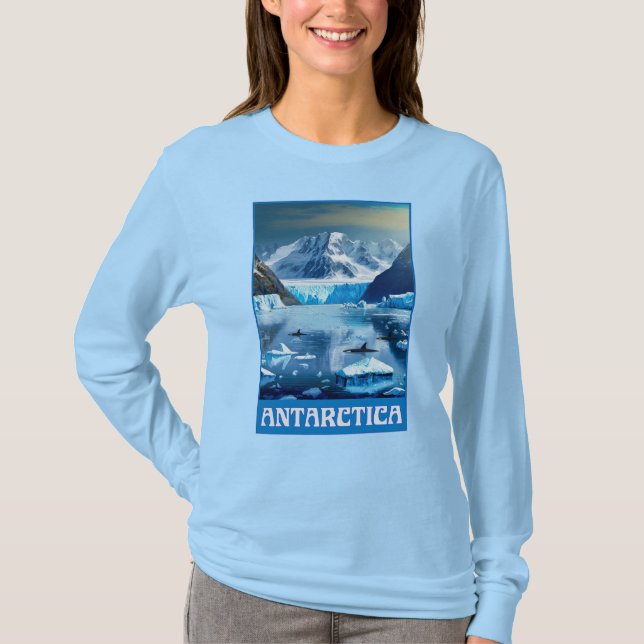 Antarctica T Shirt (Framsida)