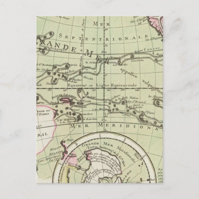 Antarctica Vykort (Framsida)