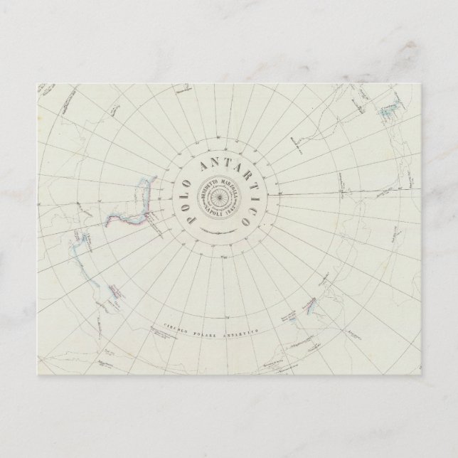 Antarctica Vykort (Framsida)