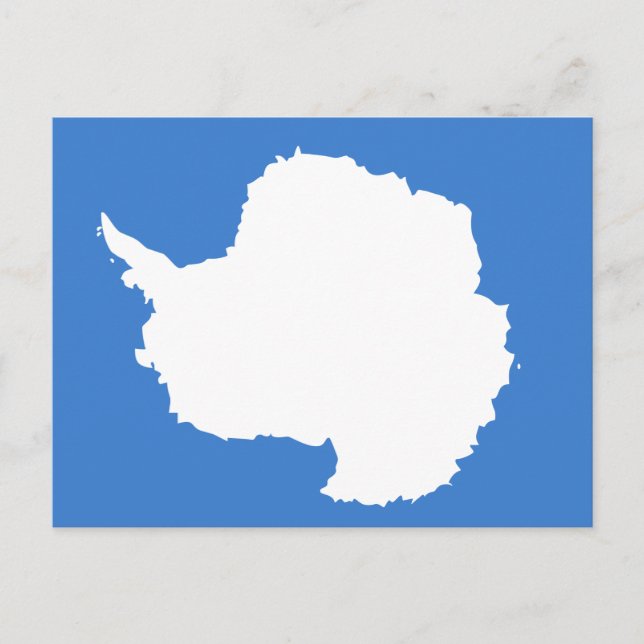 antarctica vykort (Framsida)
