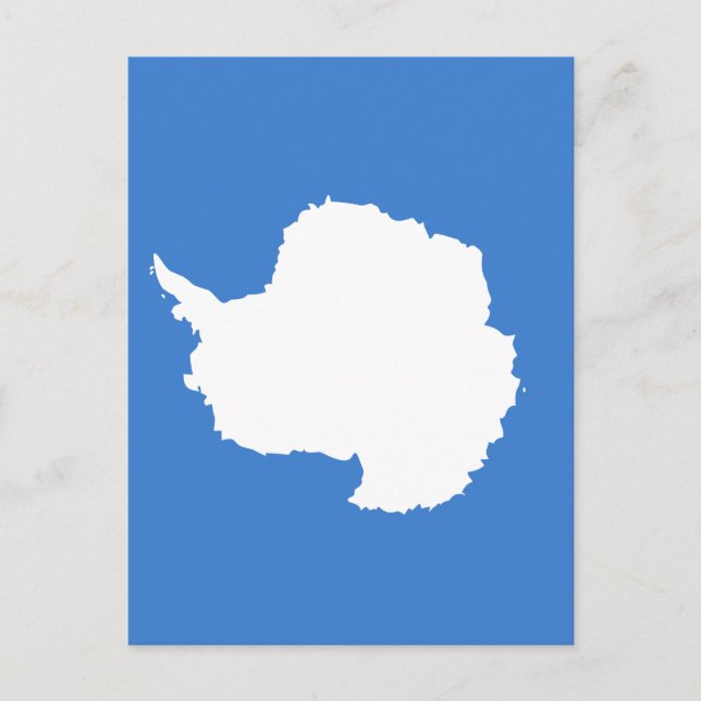 antarctica vykort (Framsida)