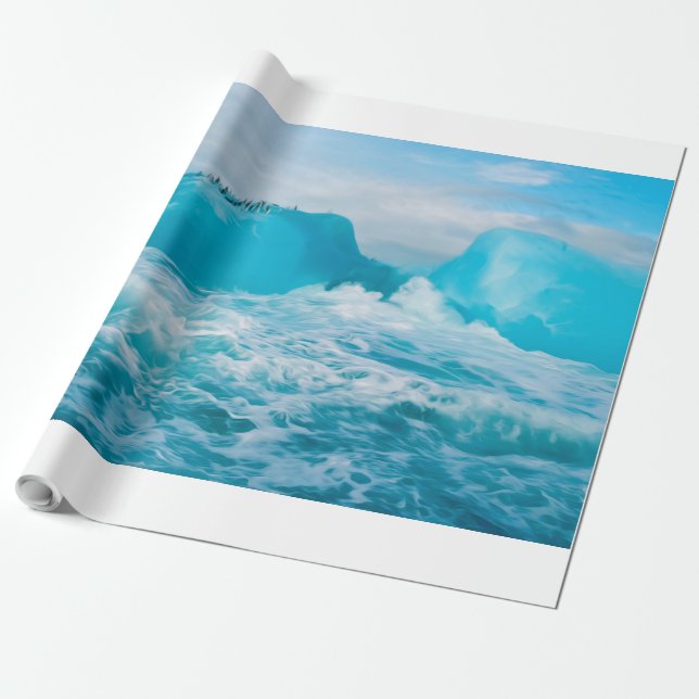 AntarcticBerg Presentpapper (Utrullad)