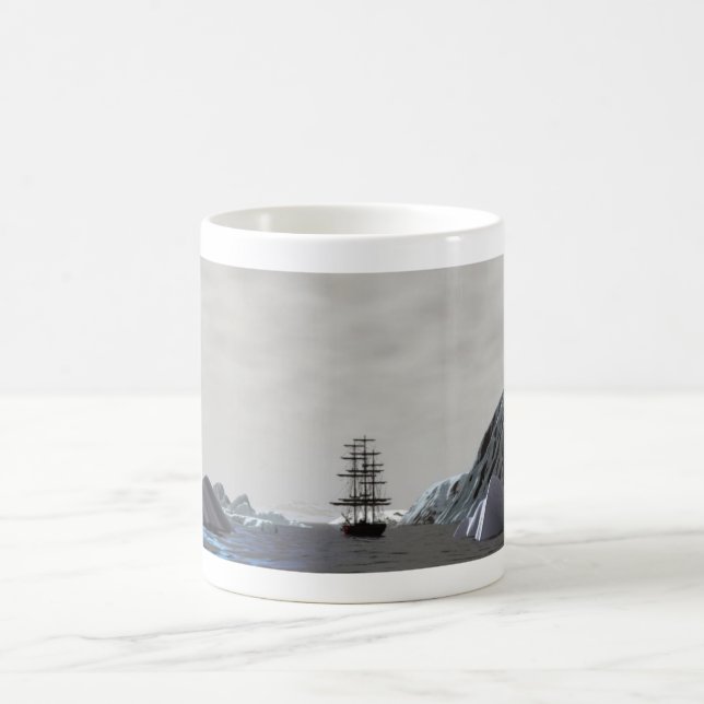 Antarcticutforskare Kaffemugg (Center)