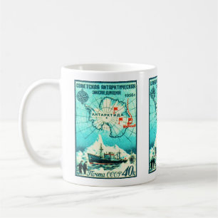 Antarktis 1956 kaffemugg