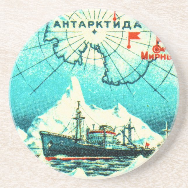 Antarktis 1956 underlägg sandsten (Framsidan)