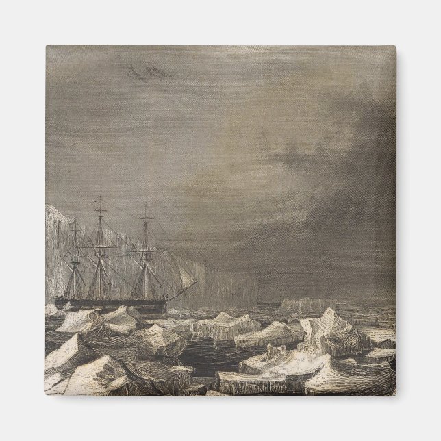 Antarktis 3 magnet (Framsidan)