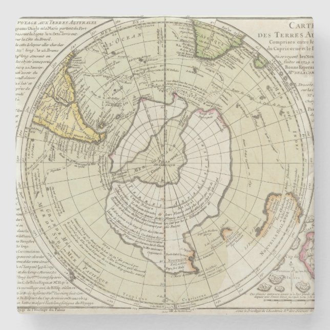 Antarktis 4 stenunderlägg (Framsidan)