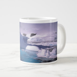 Antarktis. Antarktiska islandskap 2 Jumbo Mugg