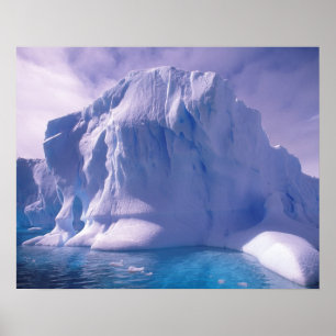 Antarktis. Antarktiska islandskap Poster