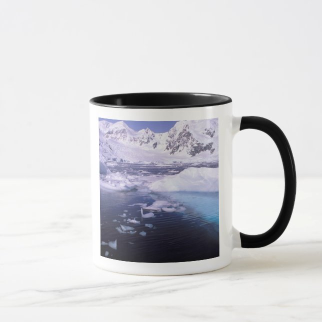 Antarktis. Expedition genom islandskap Mugg (Höger)