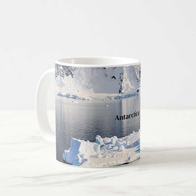Antarktis isberg kaffemugg (Framsida vänster)