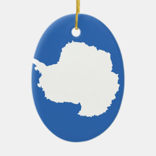 Antarktis Julgransprydnad Keramik