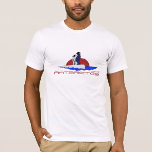 Antarktis kall t-skjorta design tee