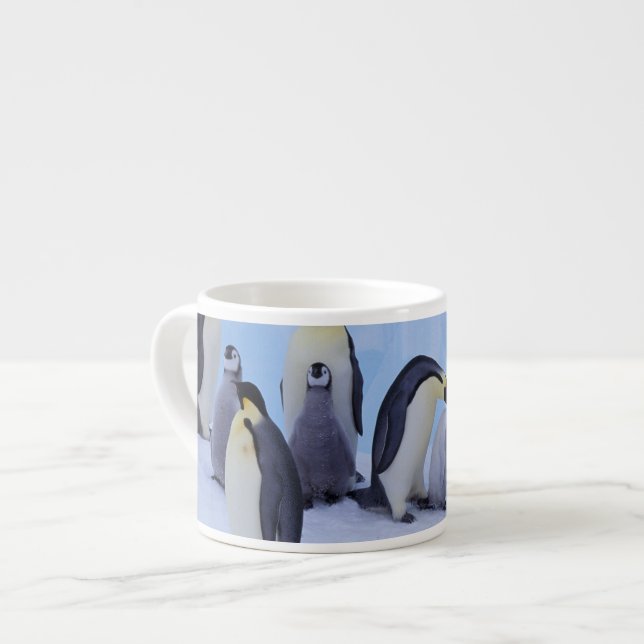 Antarktis, Kejsarpingviner Espressomugg (Framsida vänster)