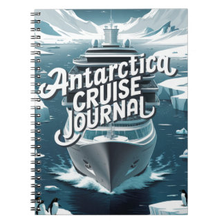 Antarktis kryssningsjournal anteckningsbok