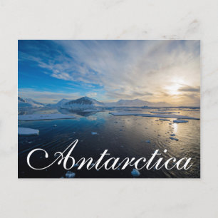 Antarktis. Nära Adelaide Island. The Gullet 2 Vykort