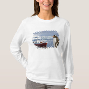 Antarktis, Neko Cove (hamn). Gentoo pingvin T Shirt