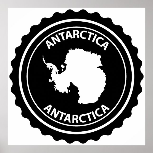 Antarktis Poster (Framsidan)