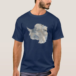 Antarktis reser satellit- foto-vetenskap avbildar t shirt