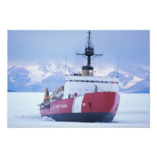 Antarktis, Ross Island, McMurdo Station, USCG Fototryck