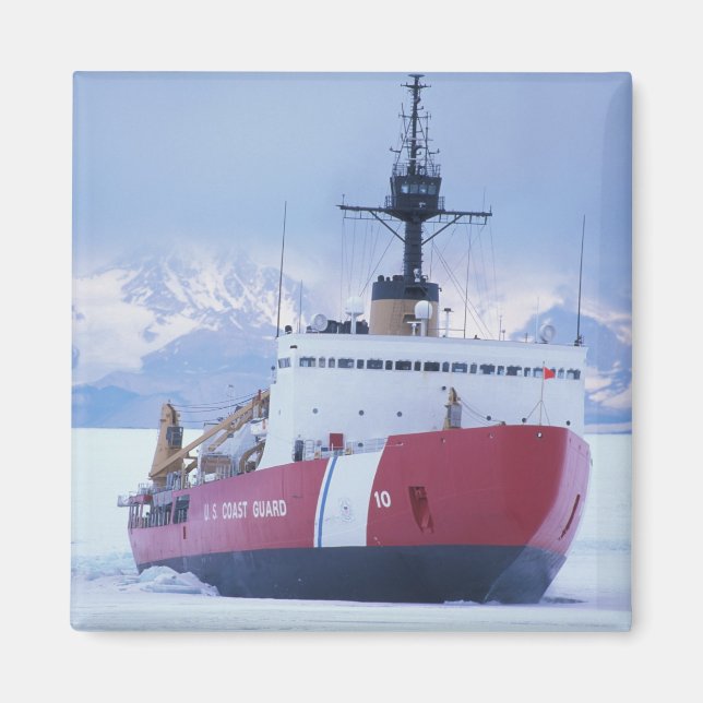Antarktis, Ross Island, McMurdo Station, USCG Magnet (Framsidan)