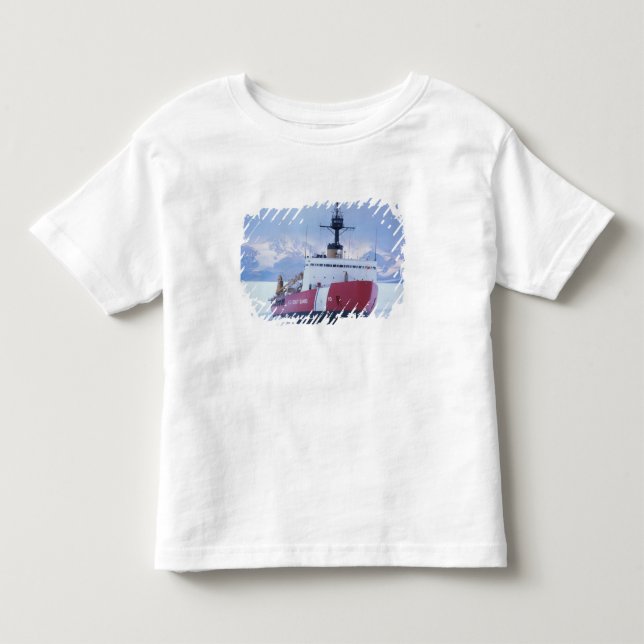 Antarktis, Ross Island, McMurdo Station, USCG T Shirt (Framsida)