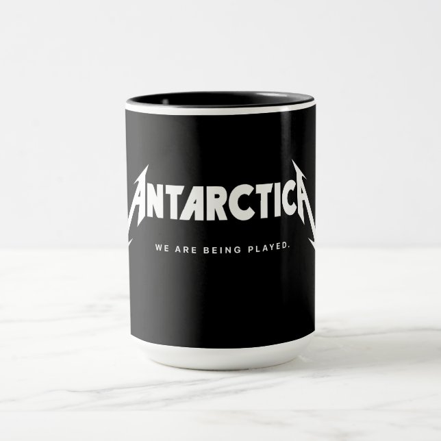 Antarktis – vi blir lurade mugg (Center)
