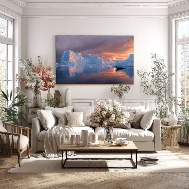 Antarktiskember: Seals Sunset Respite Poster (Skapare uppladdad)