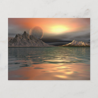 Antartica Måne Vykort