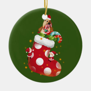 Anteater julklapp julgransprydnad keramik