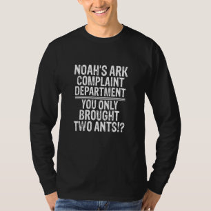 Anteater Noahs Ark Klagomål endast 2 Ants Chri T Shirt