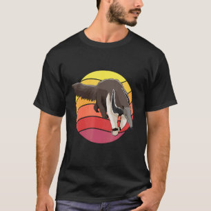 Anteater Retro Sunset Ant Bear Anteaters T Shirt