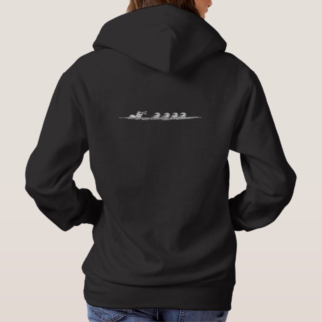 Anteater Rower Hoody T Shirt (Baksida)